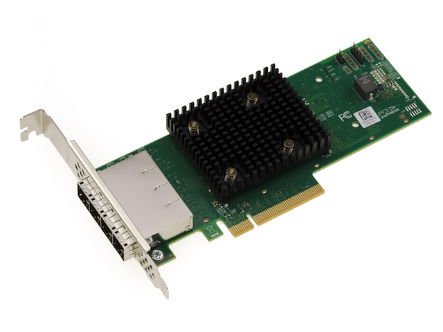 Pcie gen 4.0 trimode sas sata nvme 12gb 16poorts - afbeelding 2 van  4
