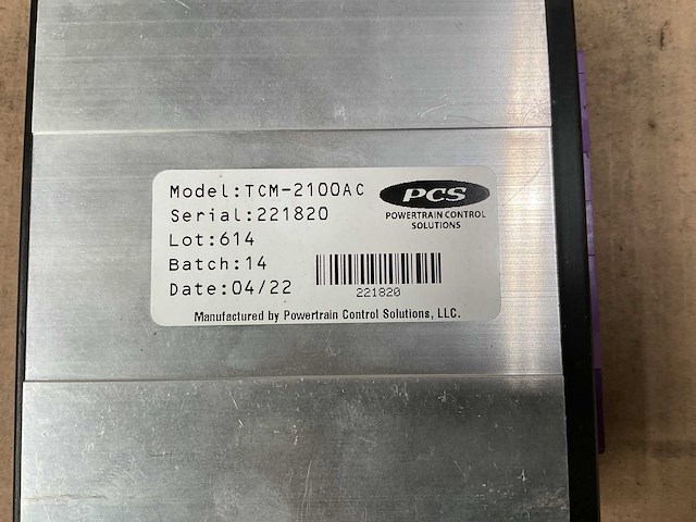 Pcs transmission control unit - afbeelding 6 van  6