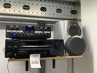 Pd, kenwood receiver en versterker - afbeelding 1 van  9