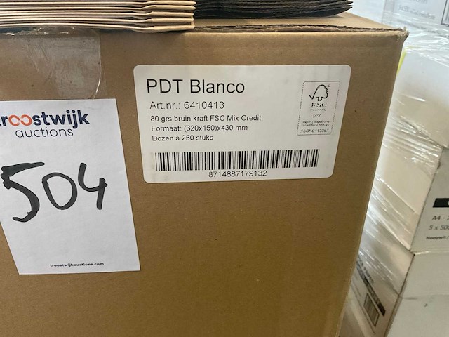 Pdt blanco draagtas (3x) - afbeelding 2 van  7