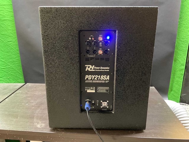 Pdy218sa powerdynamics active subwoofer 18 inch - afbeelding 3 van  6