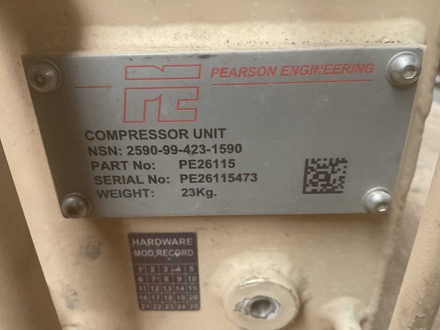 Pearson engineering compressor unit - afbeelding 3 van  4
