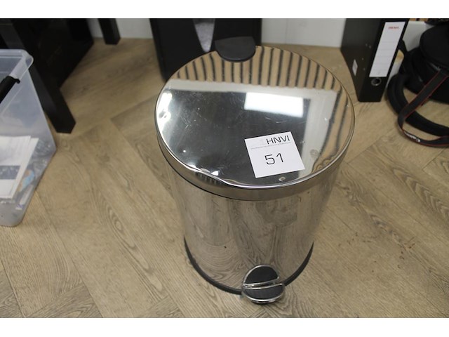 Pedaalemmer met hoogte 45 cm. - afbeelding 1 van  2