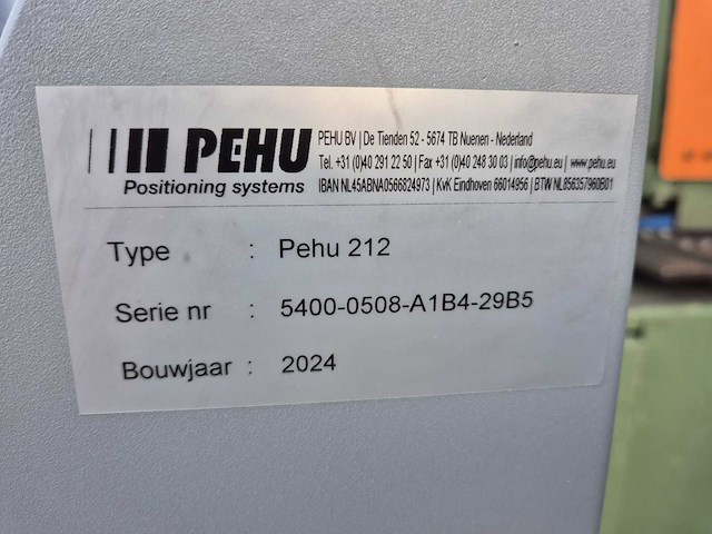 Peddinghaus - 2024 - peddimax 1002 - pons- en knipmachine met pehu 212 coördinatie tafel - afbeelding 25 van  25