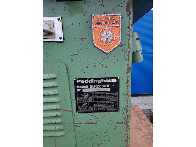 Peddinghaus - bifax 32k - buigmachine - met spiraalmaker - afbeelding 9 van  19