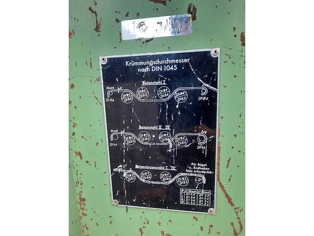 Peddinghaus - bifax 32k - buigmachine - met spiraalmaker - afbeelding 10 van  19