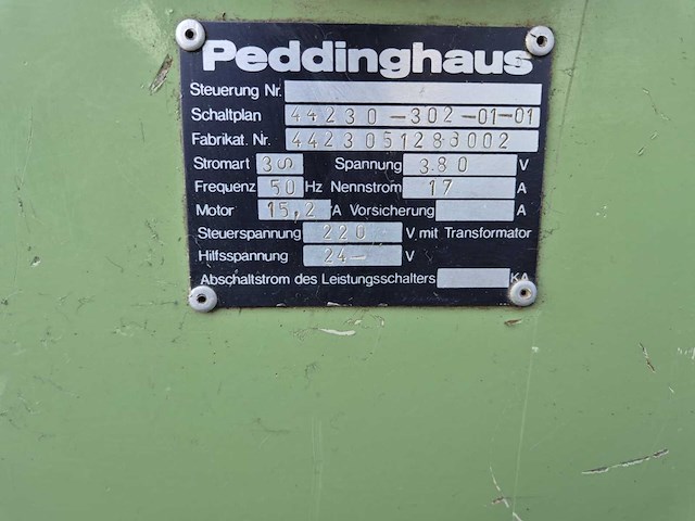 Peddinghaus - peddimaster 60/100h - pons- en knipmachine - afbeelding 18 van  21