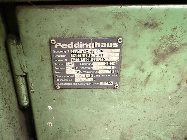 Peddinghaus - super 13 - pons- en knipmachine - afbeelding 7 van  15