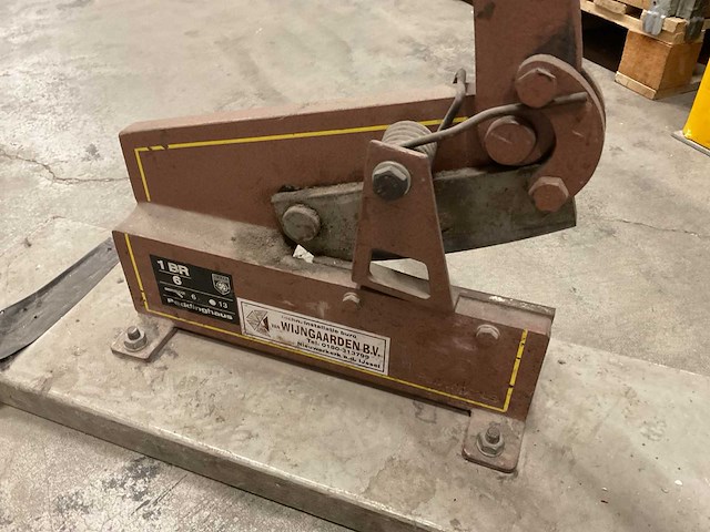 Peddinghaus 1 br 6 hefboomplaatschaar - afbeelding 2 van  3