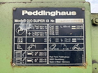 Peddinghaus 210 super i3 pons- en knipmachine - afbeelding 2 van  10