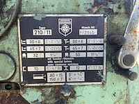 Peddinghaus 210/11 pons- en knipmachine - afbeelding 8 van  8