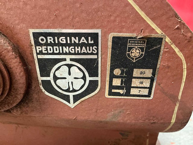 Peddinghaus 4r/7 hefboomplatenschaar - afbeelding 4 van  6