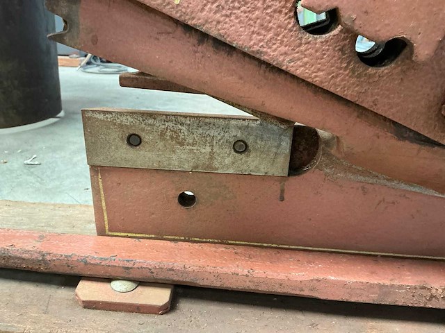 Peddinghaus 4r/7 hefboomplatenschaar - afbeelding 2 van  3