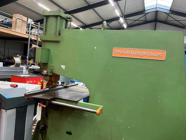 Peddinghaus hydraulic 1000 ponsmachine 100ton - afbeelding 11 van  18