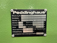 Peddinghaus hydraulic 1000 ponsmachine 100ton - afbeelding 18 van  18