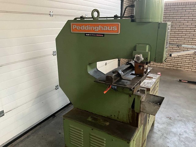 Peddinghaus hydraulic 500 pons- en stansmachine - afbeelding 8 van  9