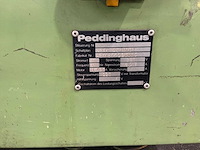 Peddinghaus hydraulische ponsmachine - afbeelding 8 van  8