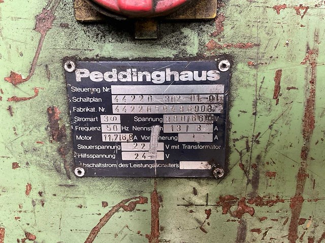 Peddinghaus peddimaster 40/60 h pons- en knipmachine - afbeelding 2 van  13