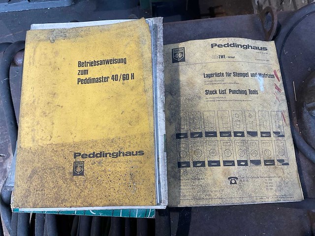 Peddinghaus peddimaster 40/60 h pons- en knipmachine - afbeelding 3 van  13