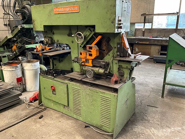 Peddinghaus peddimaster 80-110 hydraulische pons- en knipmachine - afbeelding 12 van  17