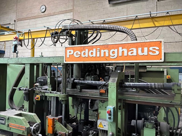 Peddinghaus signo 05 und tdk 1000/9g cnc zaag- en boormachine met rollenbaansysteem - afbeelding 5 van  48
