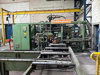 Peddinghaus signo 05 und tdk 1000/9g cnc zaag- en boormachine met rollenbaansysteem