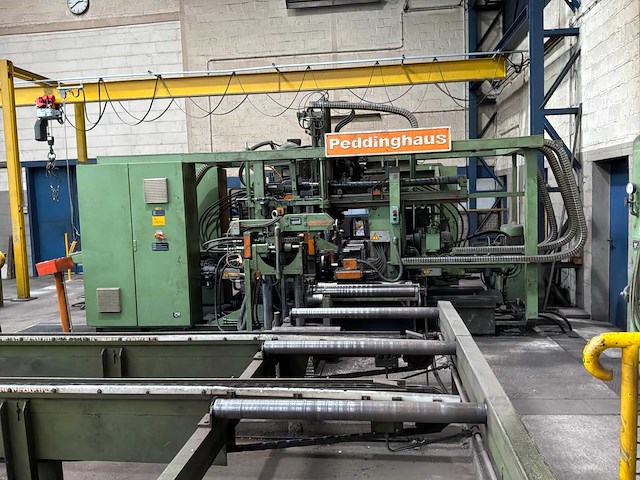 Peddinghaus signo 05 und tdk 1000/9g cnc zaag- en boormachine met rollenbaansysteem - afbeelding 12 van  48