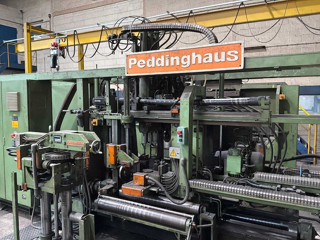 Peddinghaus signo 05 und tdk 1000/9g cnc zaag- en boormachine met rollenbaansysteem - afbeelding 47 van  48