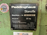 Peddinghaus stanzfix ponsmachine - afbeelding 4 van  7
