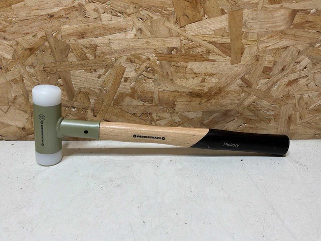 Peddinghaus terugslagvrije hamer polyurethaan kop 35mm hickory steel (11x) - afbeelding 1 van  6