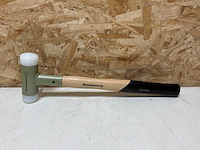 Peddinghaus terugslagvrije hamer polyurethaan kop 35mm hickory steel (11x) - afbeelding 1 van  6