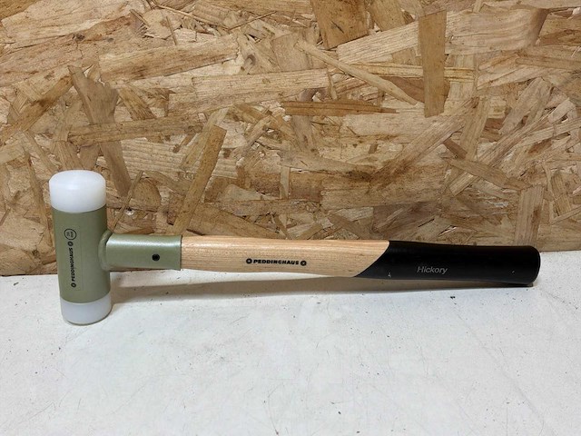 Peddinghaus terugslagvrije hamer polyurethaan kop 35mm hickory steel (11x) - afbeelding 2 van  6