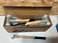 Peddinghaus terugslagvrije hamer polyurethaan kop 35mm hickory steel (11x) - afbeelding 5 van  6
