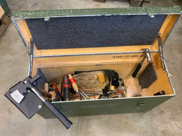 Peddinghaus,gedore gereedschapkist met inhoud - afbeelding 1 van  6