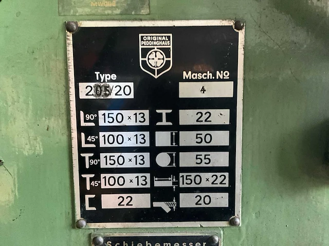 Peddinhaus 20/20 ponsmachine - afbeelding 23 van  25