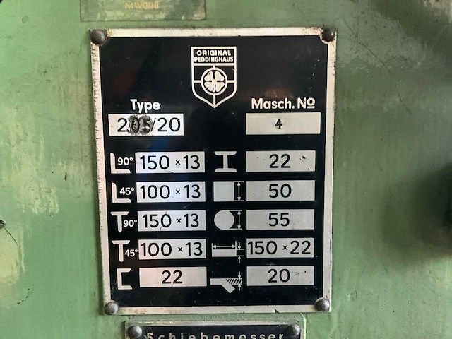 Peddinhaus 20/20 ponsmachine - afbeelding 10 van  15