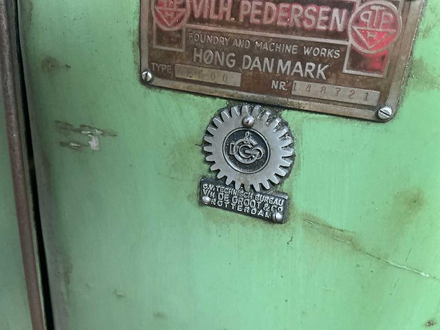 Pedersen vvf00 universele freesmachine - afbeelding 3 van  14