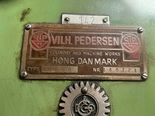 Pedersen vvf00 universele freesmachine - afbeelding 14 van  14