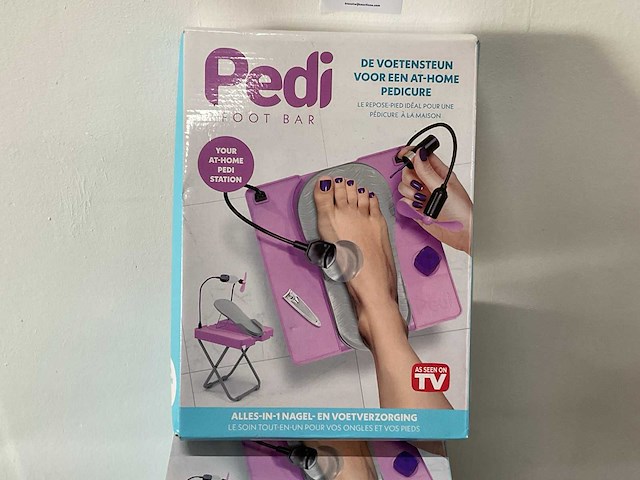Pedi foot bar pedicure voetensteun (12x) - afbeelding 1 van  2