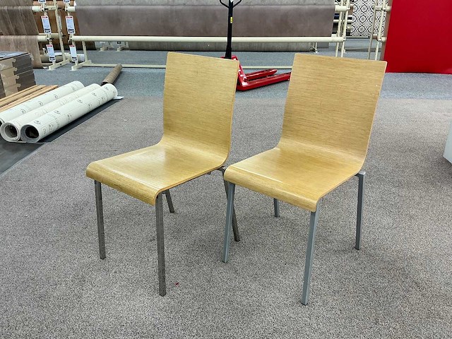 Pedrali - kantinestoel (8x) - afbeelding 1 van  4