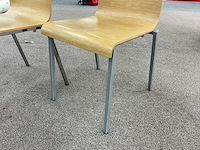 Pedrali - kantinestoel (8x) - afbeelding 2 van  4