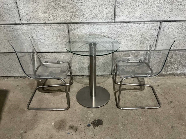 Pedrali - tafel met 2 stoelen - afbeelding 1 van  5