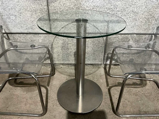 Pedrali - tafel met 2 stoelen - afbeelding 2 van  5
