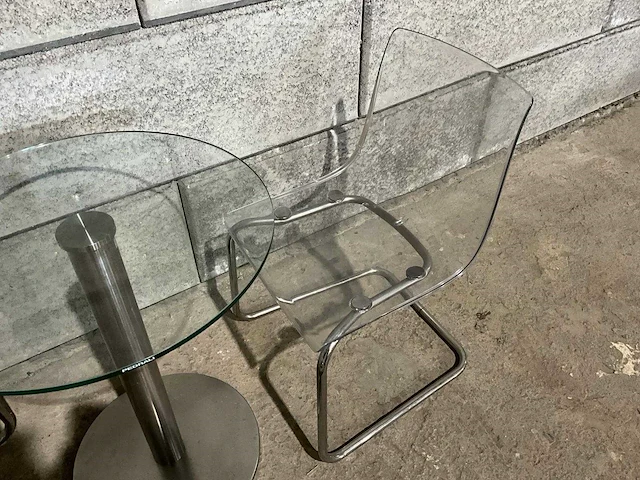 Pedrali - tafel met 2 stoelen - afbeelding 4 van  5