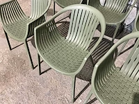 Pedrali - tatami - stapebare kunststof terrasstoel (6x) - afbeelding 3 van  7