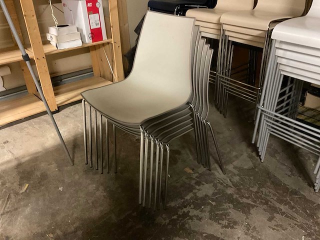 Pedrali 3d colour restaurantstoel (6x) - afbeelding 5 van  5
