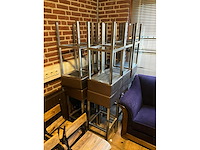 Pedrali kunstlederen barkrukken (12x) - afbeelding 8 van  8