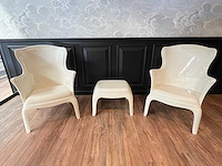 Pedrali pasha - design lounge set - binnen/buiten - afbeelding 1 van  17