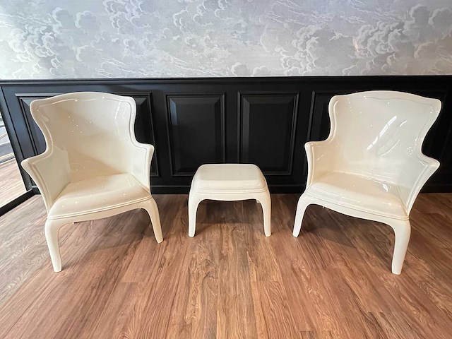 Pedrali pasha - design lounge set - binnen/buiten - afbeelding 1 van  17