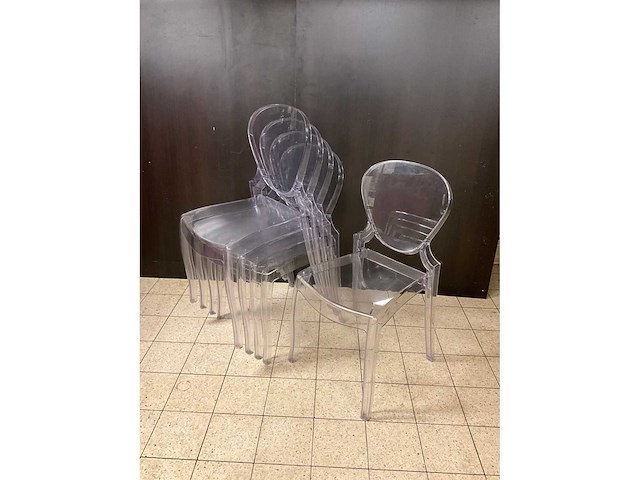 Pedrali queen 650 design restaurantstoelen (20x) - afbeelding 7 van  8